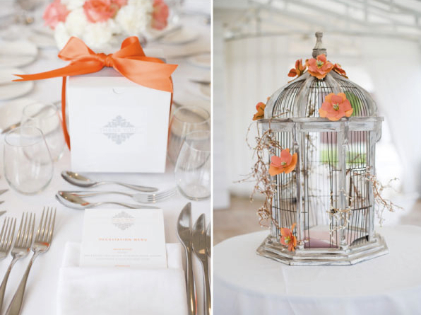 Bird Cage Lately I've been really into designing parties with an allwhite