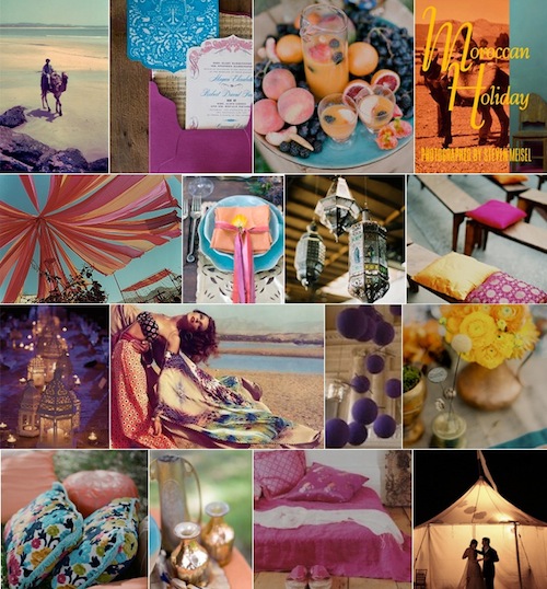 Moroccan Holiday Inspiration BoardCamille Styles Events