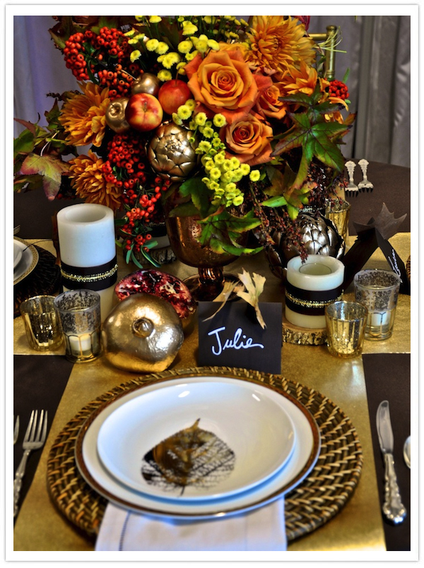 It's been a blast creating ideas for the holiday table this month 